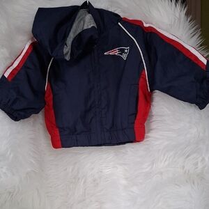 NFL Kids Navy and Red Raincoat